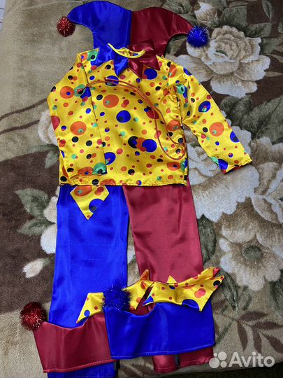 Костюм скомороха, клоуна