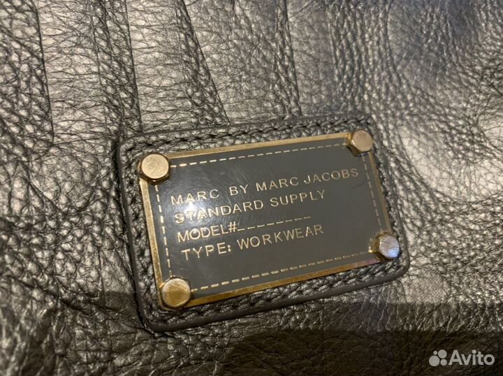Кожаный клатч Marc Jacobs