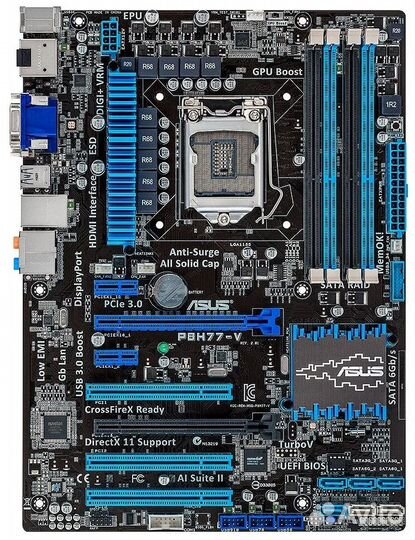 Материнская плата и процессор 1155