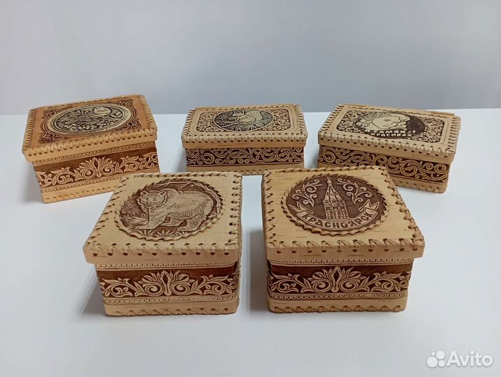 Изделия из бересты и кедра