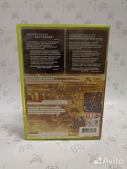 Gears of War 3 для Xbox 360 (Английский язык )