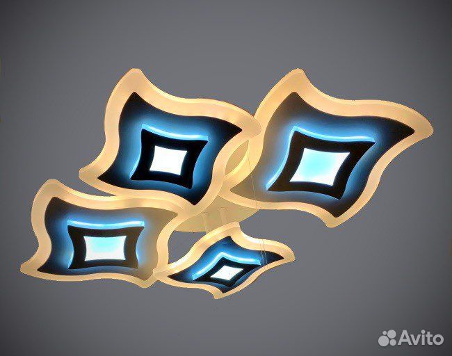 Светильник LED потолочный 19137/2+2 104 W пду OG