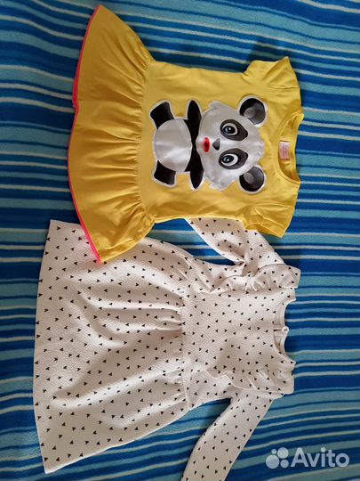 Платья на девочку пакетом80-86