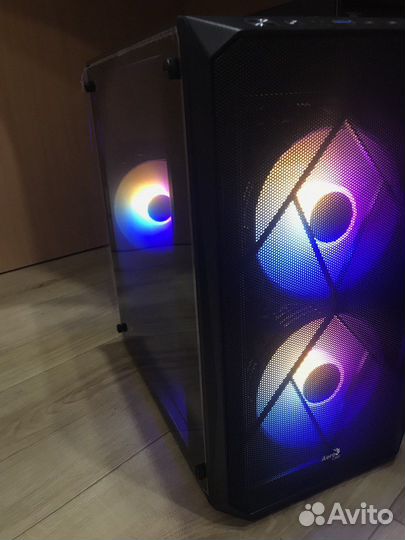 Корпус компьютерный AeroCool Cs-107-A-BK-v2