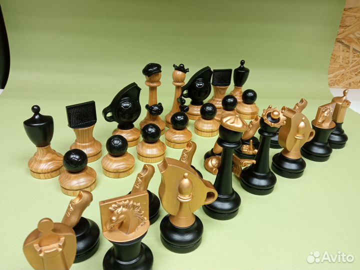Шахматные фигуры большие