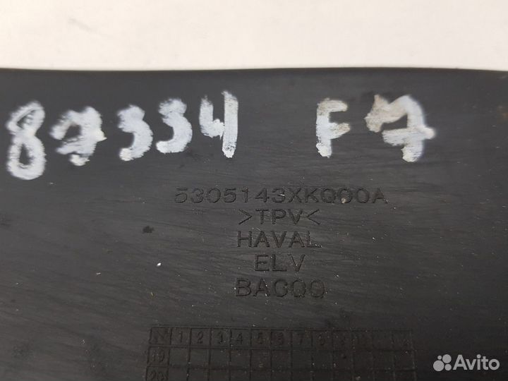 Коврик центральной консоли (Haval F7, Haval F7x)