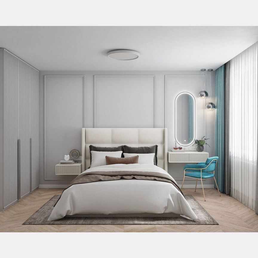 1-к. апартаменты, 41,9 м², 5/25 эт.