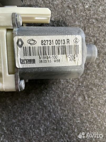 Моторчик стеклоподъемника зад renault fluence