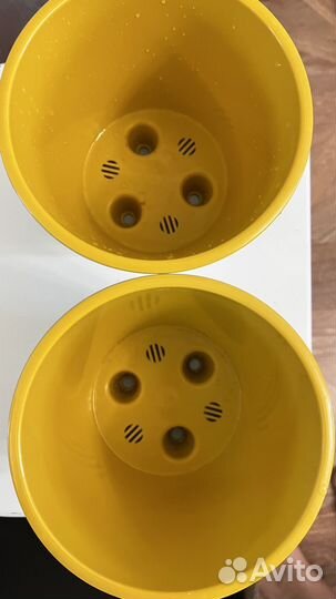 Горшок для цветов пластиковый