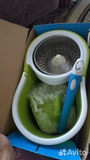 Швабра с ведром и отжимом