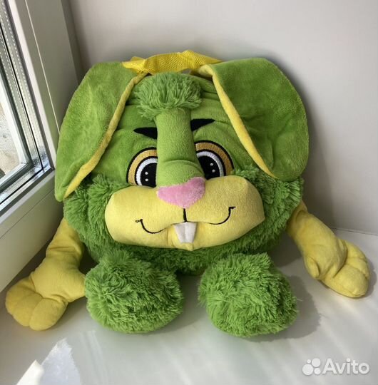 Рюкзак детский новый мягкая игрушка