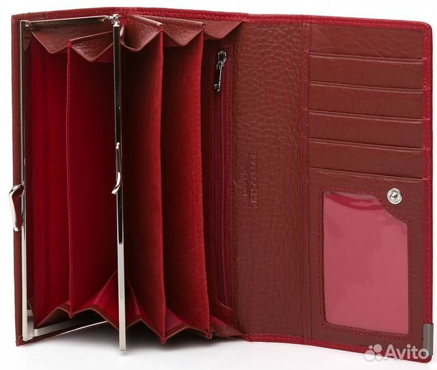 Кожаный женский кошелек