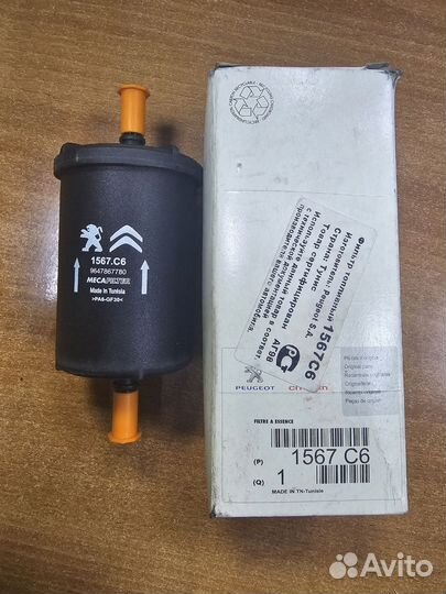 Топливный фильтр peugeot 1567c6