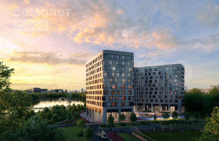 Апартаменты-студия, 26,1 м², 2/10 эт.