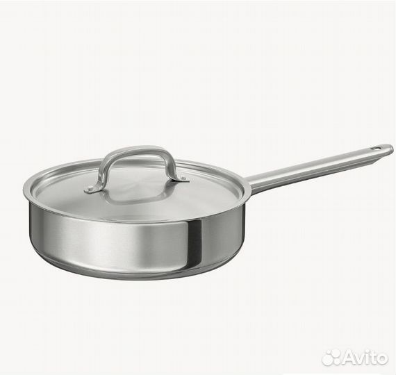 Сотейник икеа 365+, диаметр 24 см (сковорода)