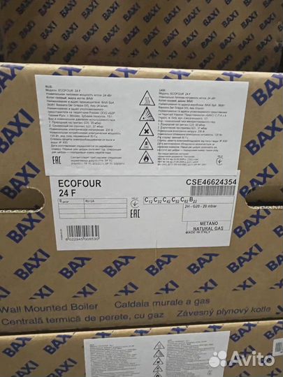 Газовый котел Baxi ECO Four 1.24F