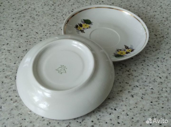 Блюдце, Кузяевский фарфор