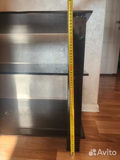 Стеклянная тумба тв