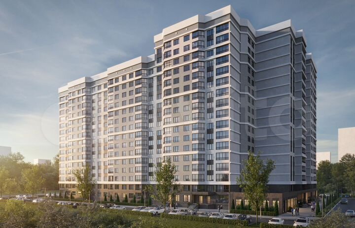 2-к. квартира, 63,9 м², 2/17 эт.