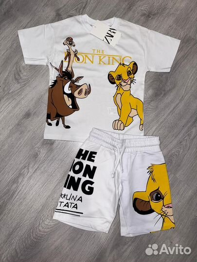 Детска одежда на мальчика майка шорты Zara