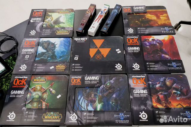Коврики SteelSeries QcK NEW Original большой выбор