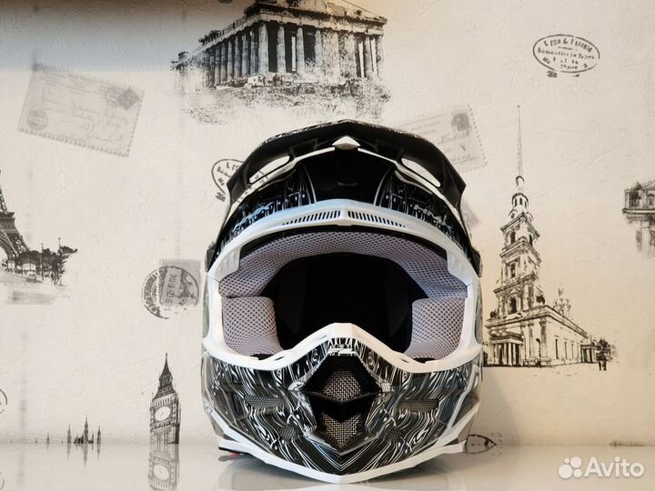 Шлем кроссовый fly racing