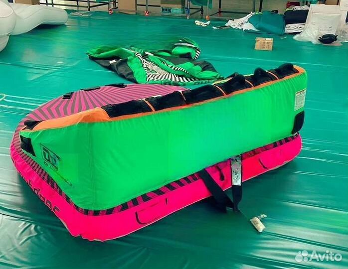 Водная ватрушка 3 местная новая