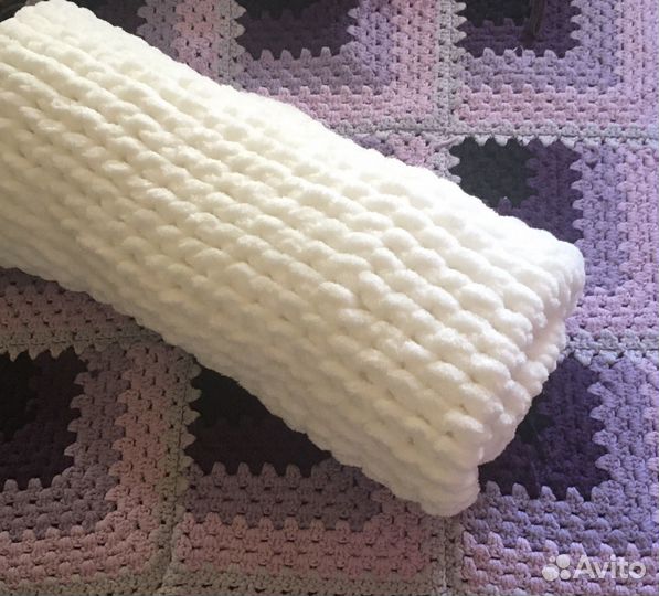 Плед детский плюшевый