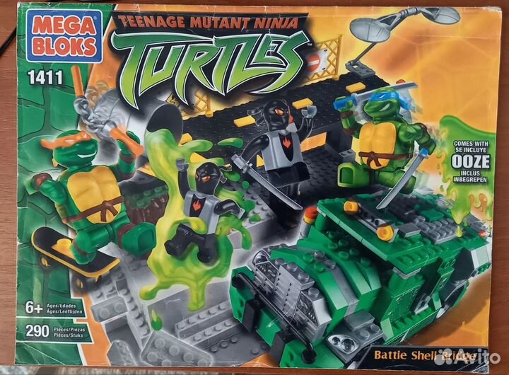 Mega bloks 1411, Черепашки ниндзя