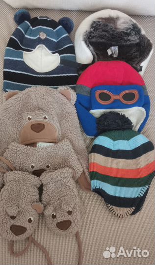 Шапки детские р 48-50