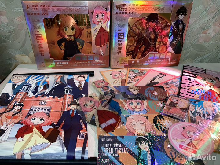 Подарочный бокс аниме семья шпиона, геншин