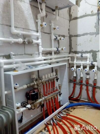 Услуги сантехника отопление