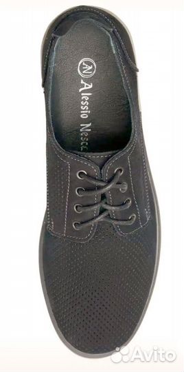 Рр 43 Мокасины мужские Alessio Nesca Кожаные
