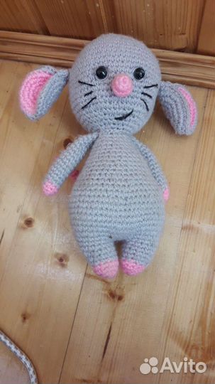 Мягкая игрушка мышь ручная работа