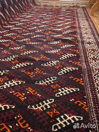 Туркменский ковер ручной работы