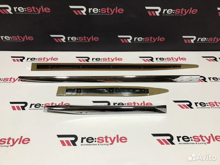 Молдинги дверей Lexus LX570 c 2016 R663