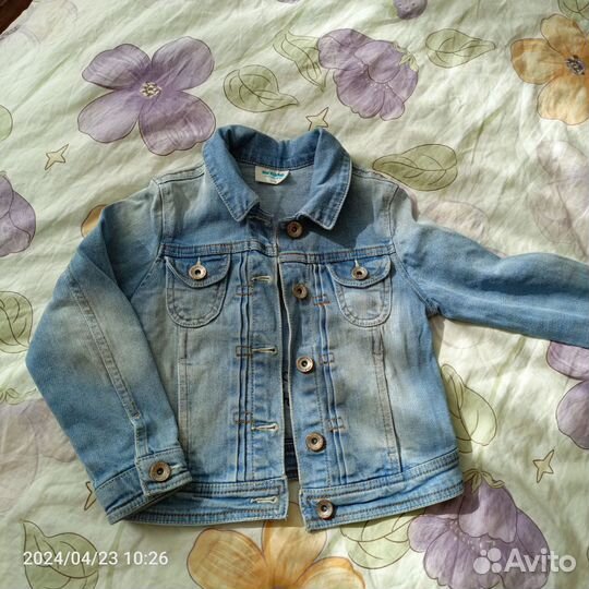 Джинсовка для девочки 110
