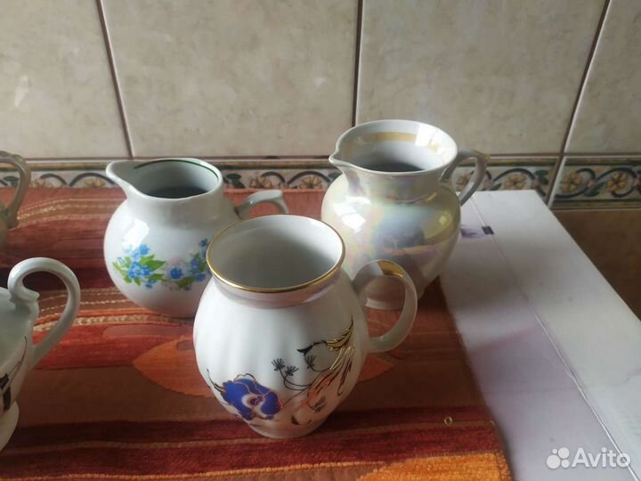 Соусники молочник СССР