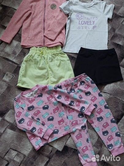 Детские вещи для девочки 110-116