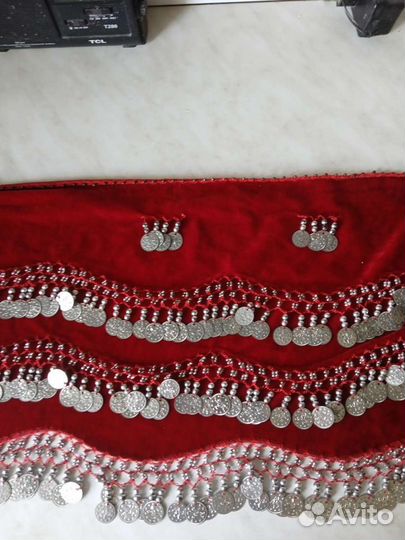 Пояс для занятий танцами и чешки 37 размера