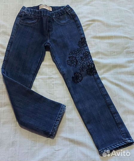 Джинсы для девочки 116