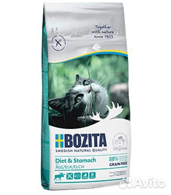 Сухой корм для кошек bozita (все виды)