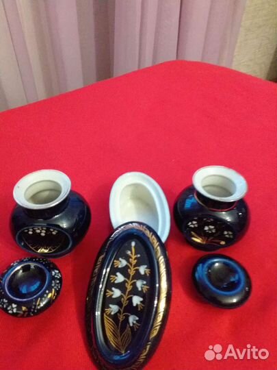 Посуда кобальт