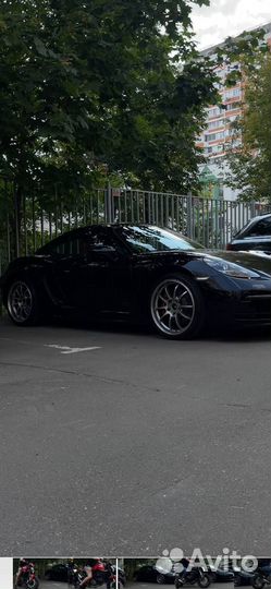 Диски Advan для Porsche с резиной Michelin Cup2