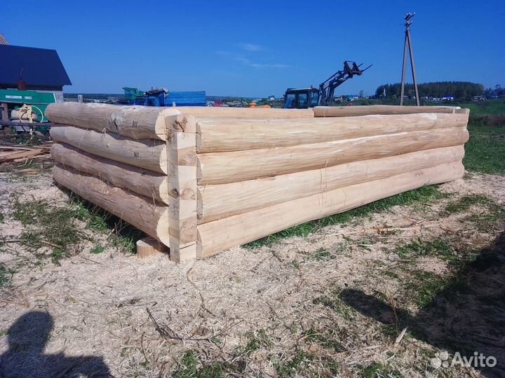 Сруб для бани 3х5 из липы