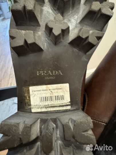 Ботинки prada