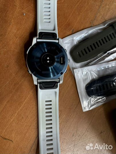 Garmin fenix 7x sapphire solar mineral blue