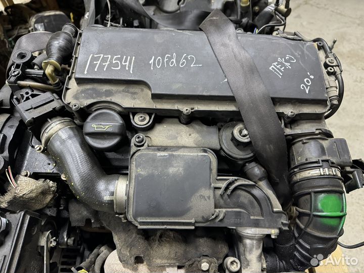 Двигатель citroen C2 C3 1.4 HDI 8HZ 10FD62