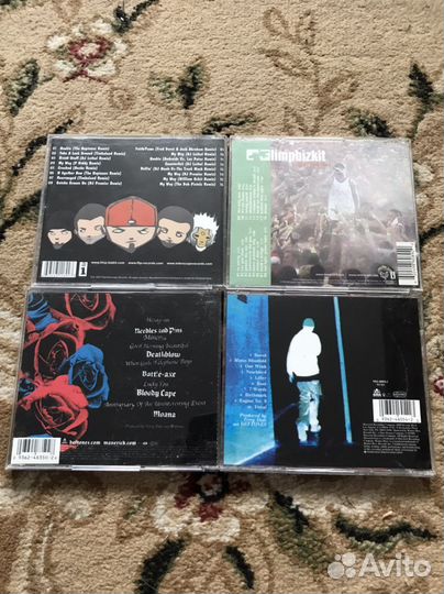 Cd диски deftones, limp bizkit