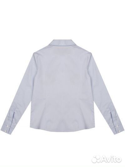 Рубашка школьная, размер 122